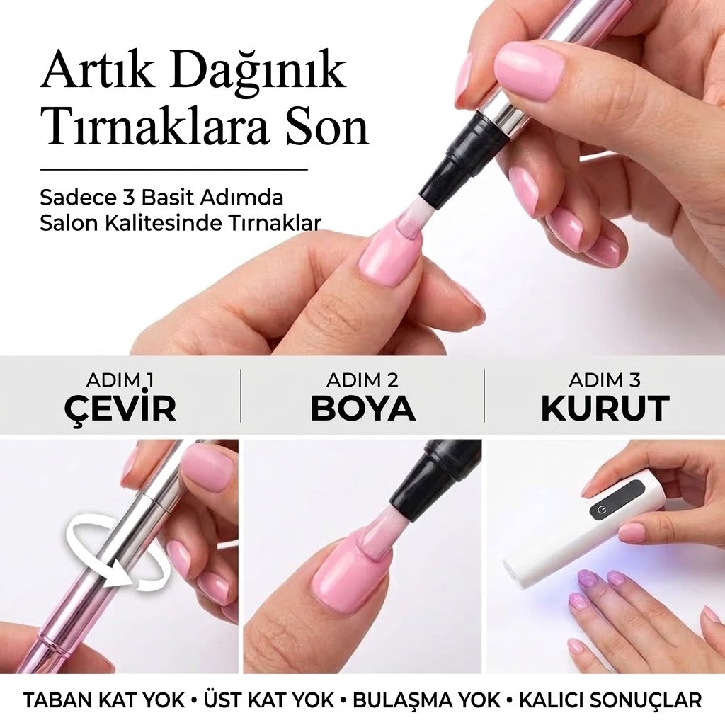 MiniCure™ Taşınabilir Oje Seti